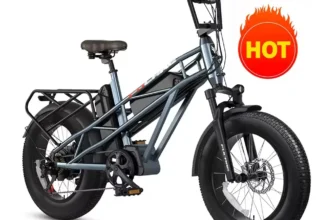 Bicicleta Elétrica BTT 750W Duas Baterias 48V Para Adultos