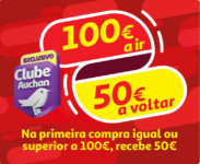 Aproveite 50€ em cupões AUCHAN