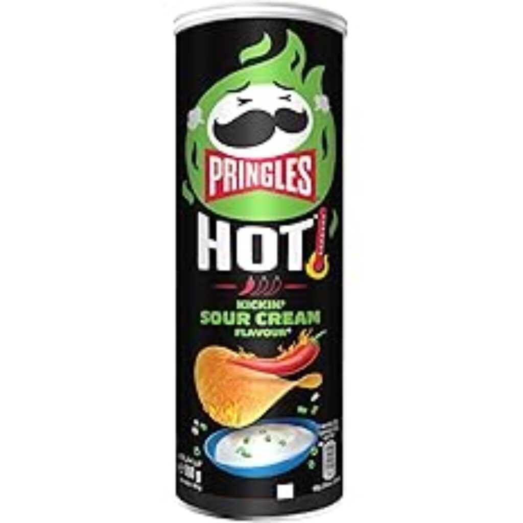 Pringles Hot Kicking Sour Cream 160 g (Paga 2 leva 3)