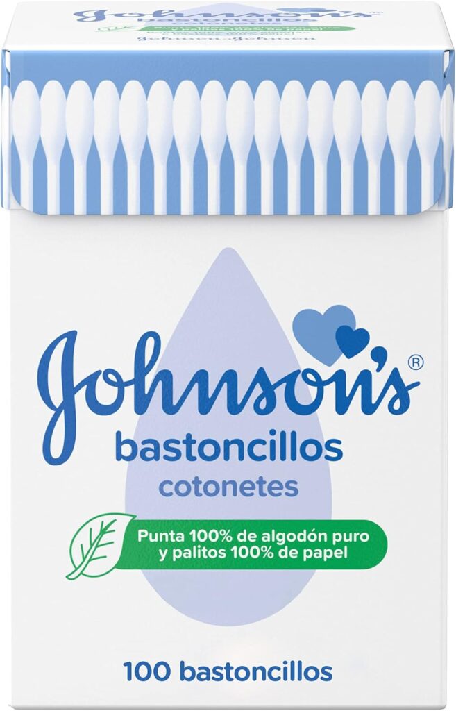 Johnson's Baby cotonetes para bebés, crianças e adultos (100 unidades)