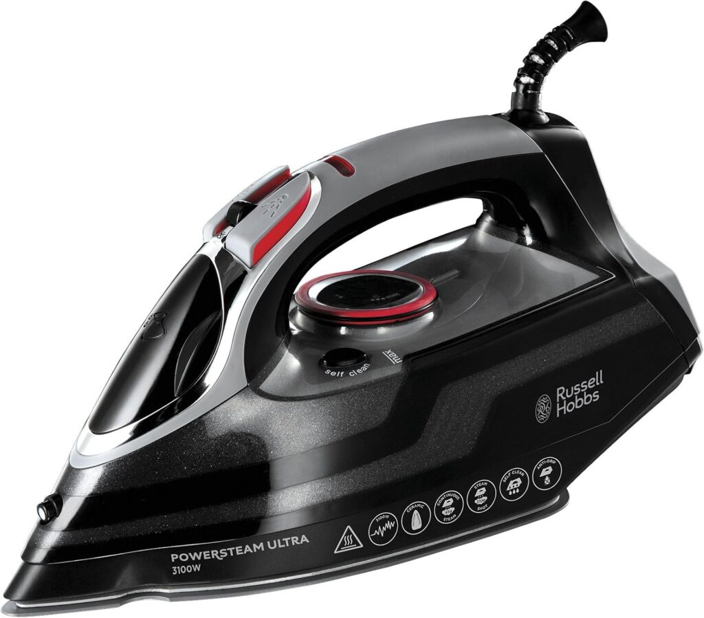 Russell Hobbs Ferro roupa Powersteam