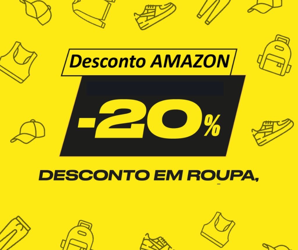 20% desconto Amazon