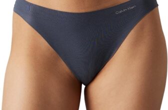 Calvin Klein cuecas tipo biquíni para mulher sem costuras 3 unidades