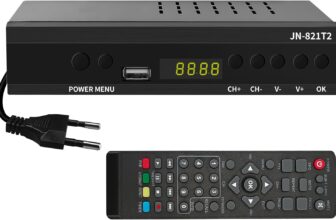 TDT HD Receptor, TDT Full HD - DVB-T2 - compatível com HEVC265