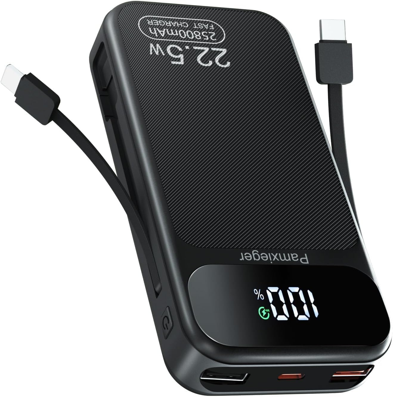 Bateria externa de 25,800 mAh de 22,5 W