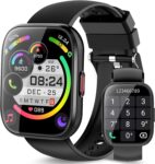 Relógio inteligente homem mulher, chamadas Bluetooth Smartwatch