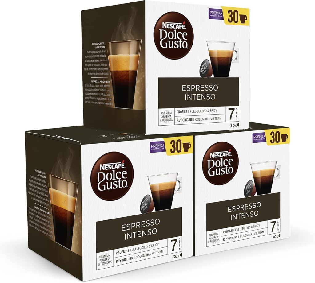 NESCAFÉ Dolce Gusto Espresso Intenso, 90 cápsulas