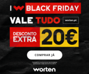 Black Friday 2024 Worten com desconto extra de 20€