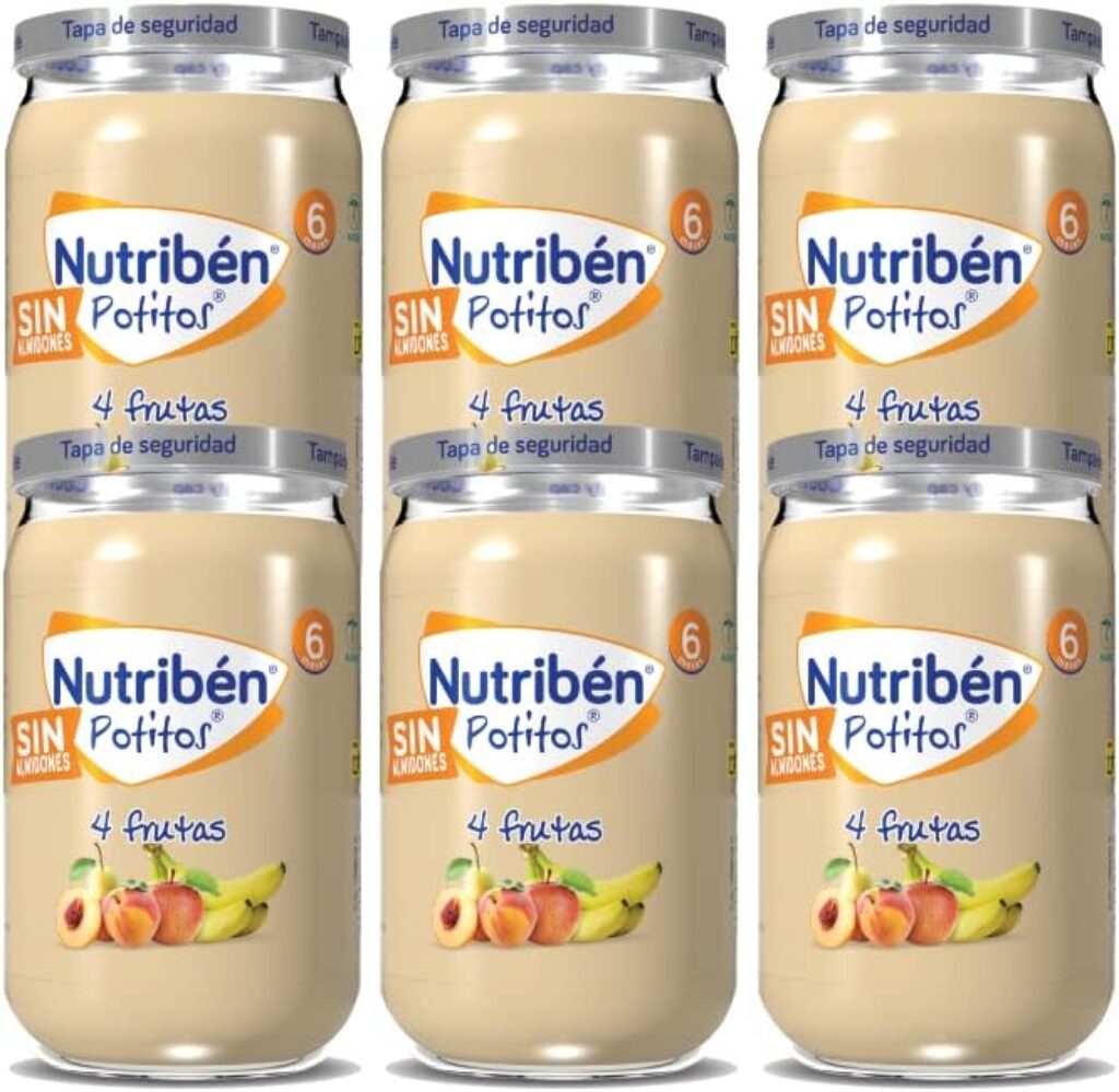 Nutribén Boiões de 4 frutas