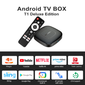 TV Box 4K Mortal T1 Deluxe Edition