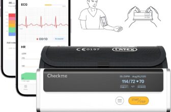 CheckMe Armfit Plus Tensiómetro de braço com ECG e análise de relatórios de ECG