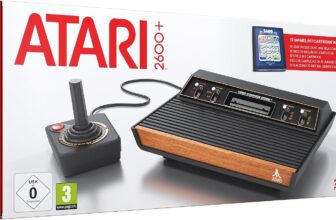 Plaion Atari 2600+, com cartucho de jogos 10 em 1