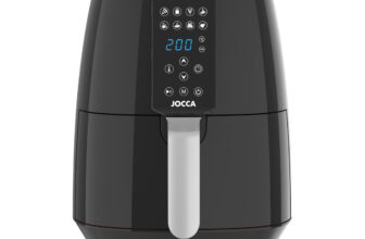 Airfryer digital Jocca de 3,8 litros, potência 1450 W