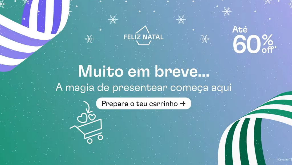 Descontos de Natal Miravia ate 60% desconto, A partir do dia 9 Dezembro