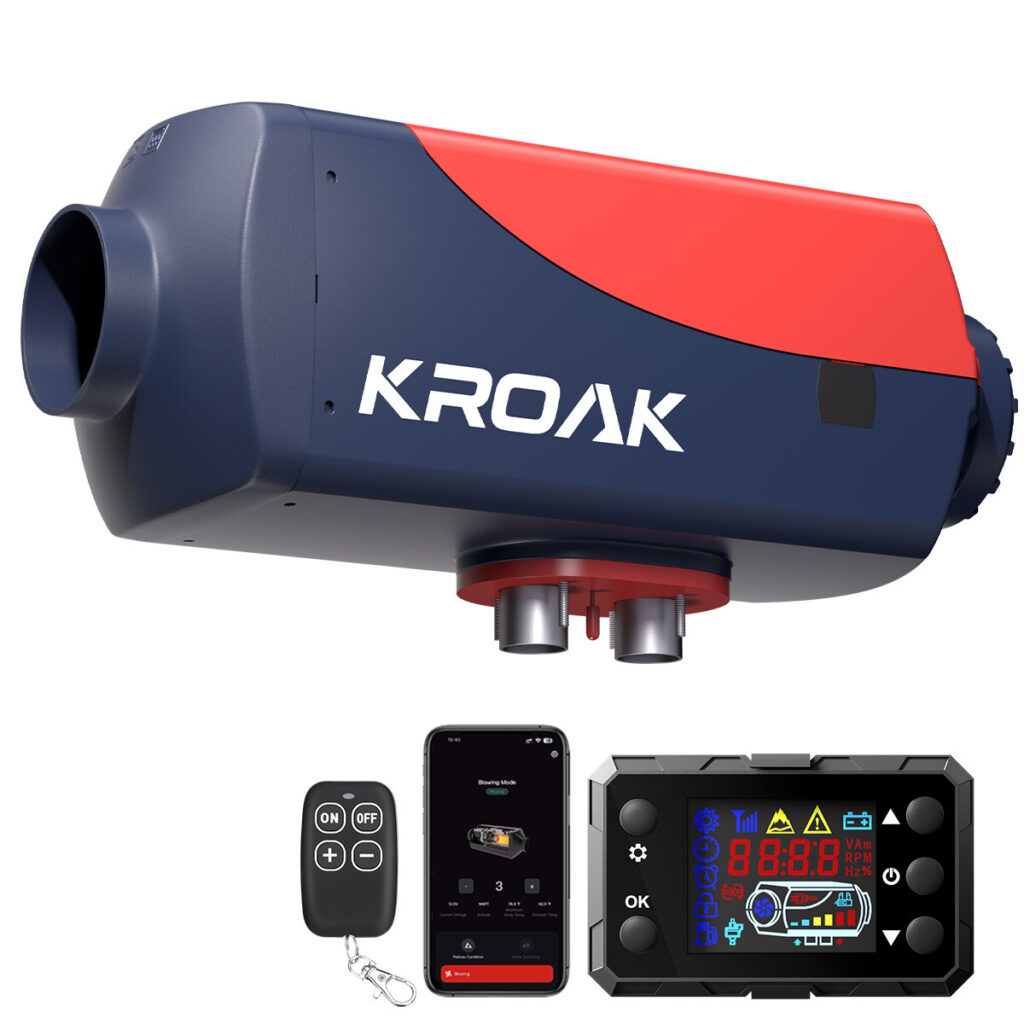 Aquecedor inteligente Auto com bluetooth KROAK