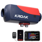 Aquecedor inteligente com bluetooth KROAK F1 5-8KW 12V 24V (Mínimo Histórico)