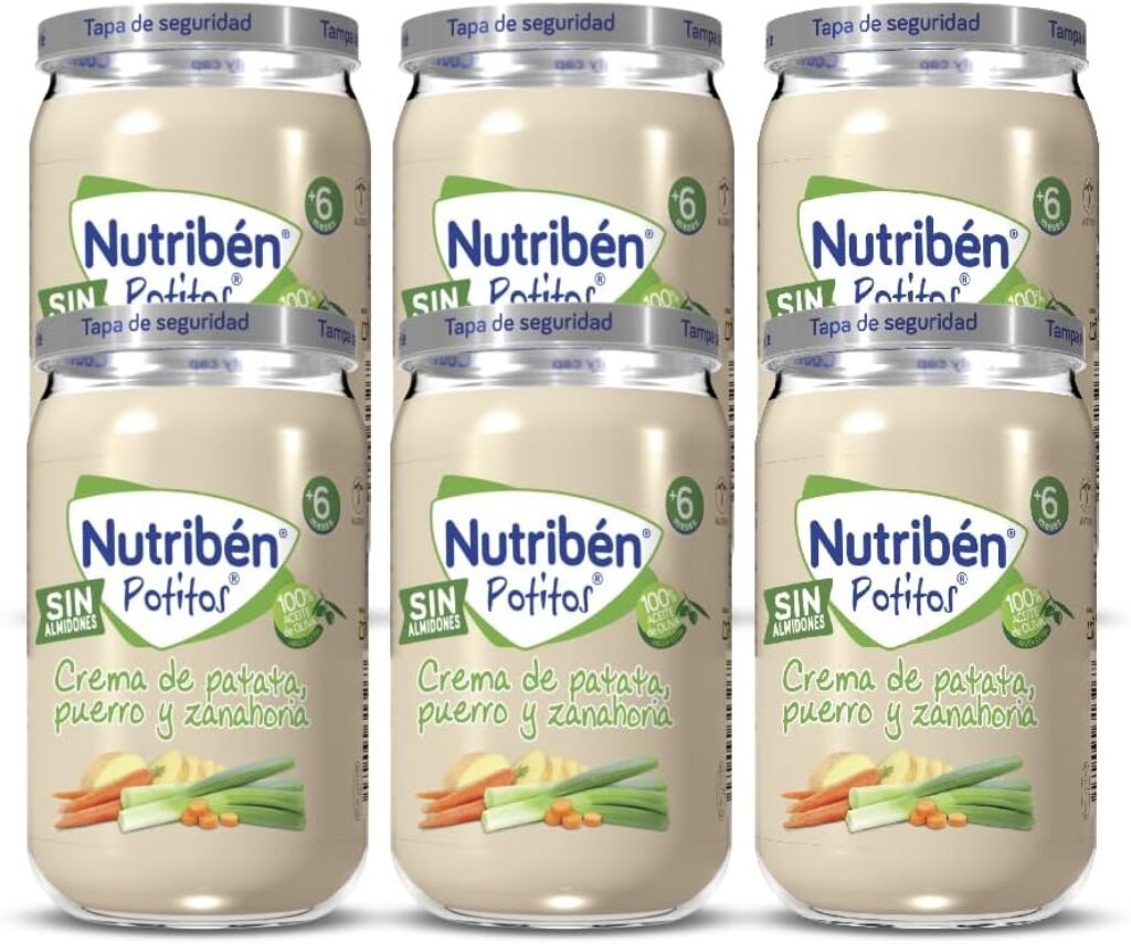 Nutribén Boiões Creme de Batatas para bebés (6 x 235 g)