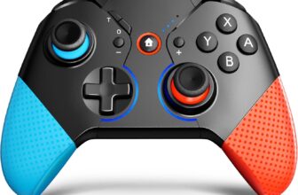 Comando para Switch, Wireless Pro Switch Controller com função de despertador