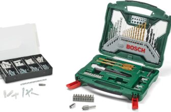 Mala X-line Bosch 50 unidades mais conjunto de fixação com 173 unidades