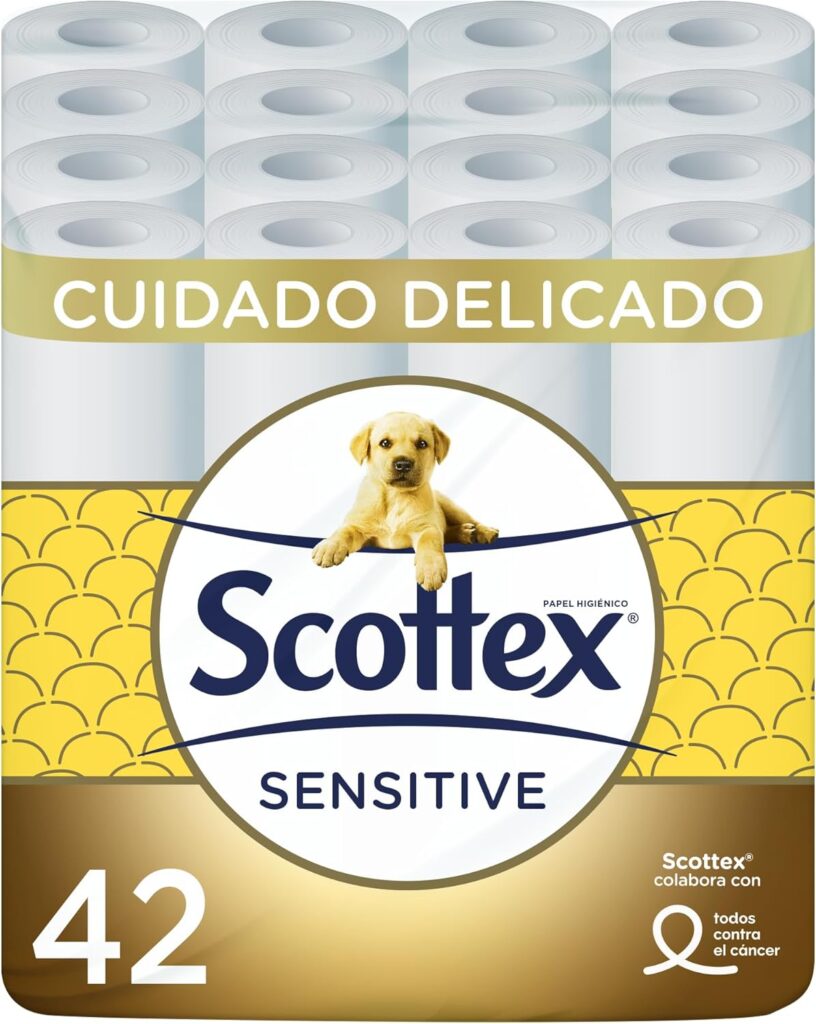 Scottex Papel higiénico Sensitive