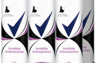 Rexona desodorizante Invisível Antimanchas Black & White [6 X 200 ml]