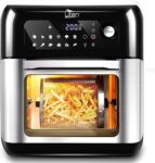 Uten Fritadeira sem óleo 10L, Air fryer de 1500 W