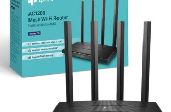 TP-Link Archer C6 - AC1200 Router WIFi, banda dupla