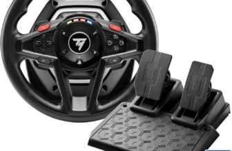 Thrustmaster T128 | Volante mais Pedais Magnéticos, PS5, PS4 e PC