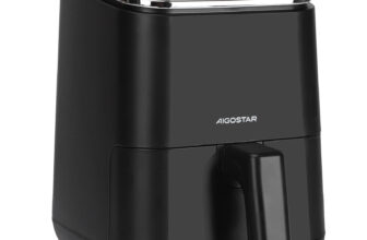 AIGOSTAR Electronic Touch Air Fryer LED 1200 W, 2L