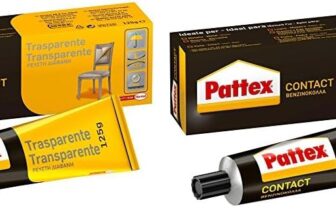 Pattex 1419322 Cola de Contato Transparente: Colagem Forte e Prática