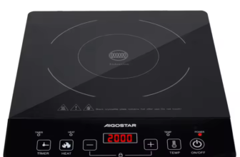 Placa de Indução Portátil AIGOSTAR 2000 W, Touch Control,