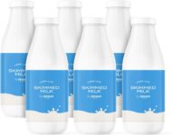 Embalagem de Leite Magro (6 x 1 litro) by Amazon