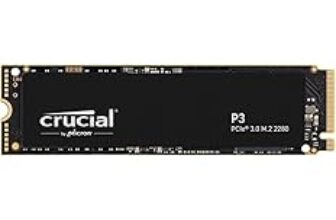 Crucial P3 500 GB M.2 PCIe Gen3 NVMe SSD