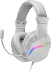 Mars Gaming MH122 Auscultadores Gaming FRGB Over Ear com microfone