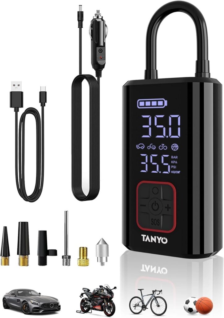 TANYO mini compressor de ar portátil 150 PSI