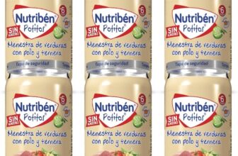 Nutribén Potinhos | Tarrinho de mesa de legumes com frango e vitela (6 unidades)