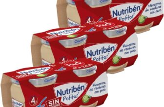 Nutribén Potes de legumes com peru | para bebés a partir de 4 meses