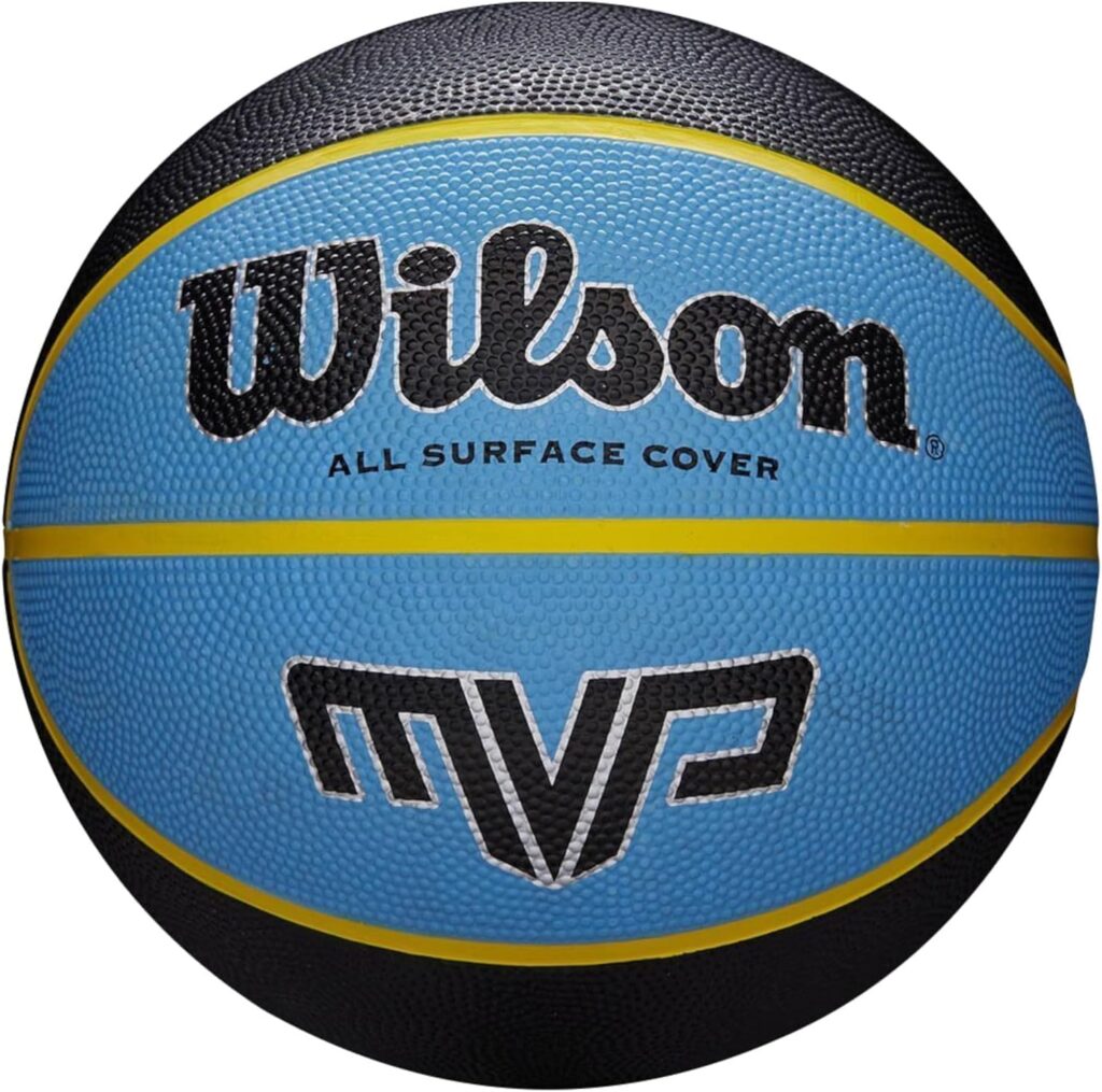 Wilson Bola de basquetebol MVP borracha interior e exterior (7)