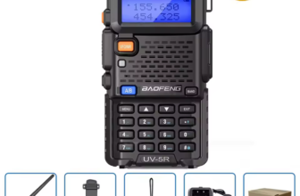 Walkie talkie Baofeng com alcance (até 10km)