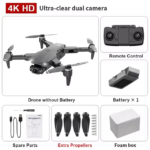 Drone l900 pro 4k profissional 5g gps hd câmara dupla