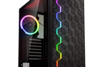 Caixa PC Kolink Inspire K8 Vidro Temperado Preta