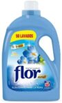 Amaciador Flor para roupa, aroma azul - 50 lavagens