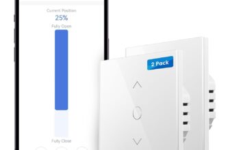 Meross Interruptor WiFi para persianas 2 peças