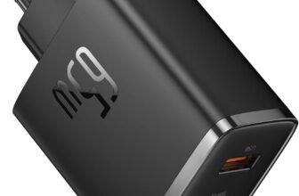Carregador Baseus USB C, 65 W