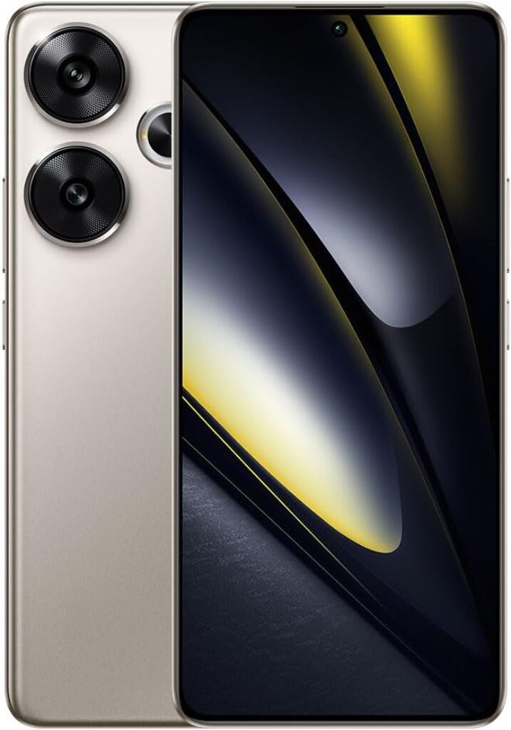 Xiaomi POCO F6 5G | 8GB+256GB dourado (titânium) Dual SIM