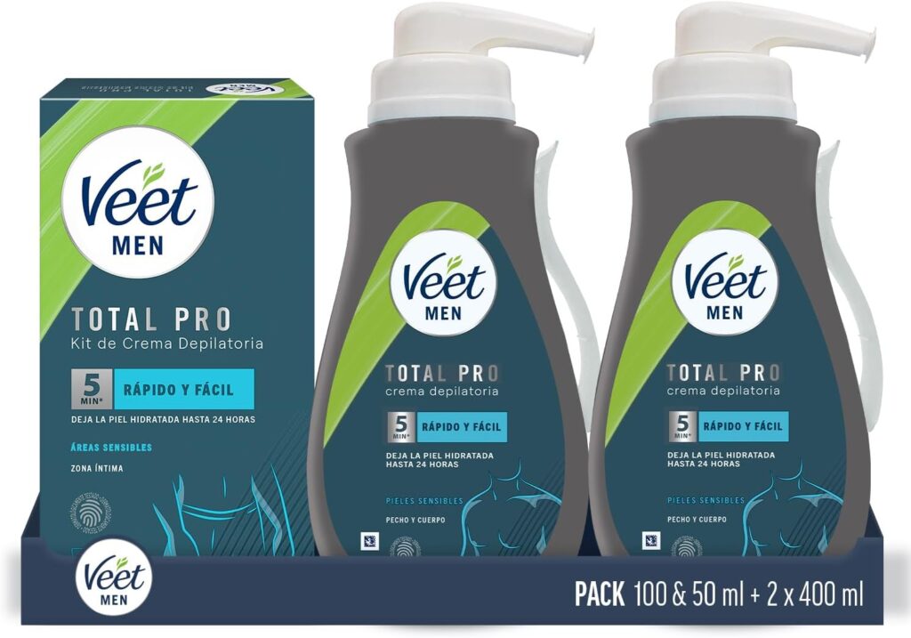 Veet Men Kit de depilação para zonas íntimas