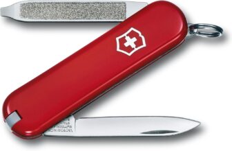 Victorinox Escort Navalha pequena com 6 funções, incluindo lima de unhas