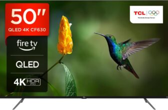 TCL 50CF630 126 cm (50") QLED Fire TV (4K Ultra HD, HDR 10+, Dolby Vision & Atmos, Smart TV)