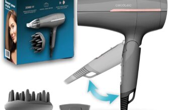 Secador Cabelo de viagem Cecotec IoniCare Power&Go Heaven Grey. 2000 W