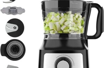 Processador de alimentos Cecotec 1000 W, 2 velocidades